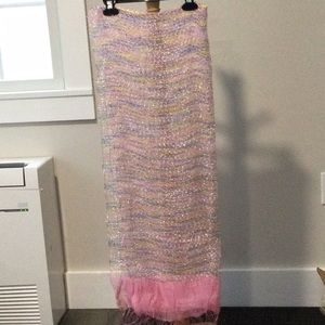 Summer knit shawl/scarf